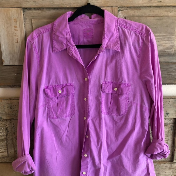 Pink Button Down - Picture 1 of 4